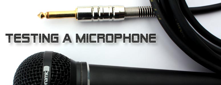 Micrófono probar